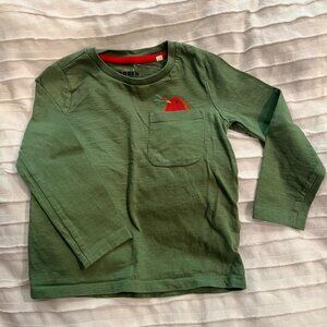 Winter Holiday Toddler Pocket Tee